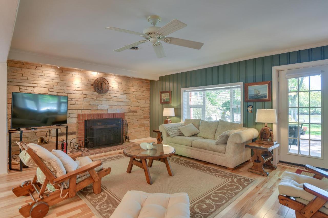 Waterfront Annapolis Home Fire Pit And Fishing Pier Dış mekan fotoğraf