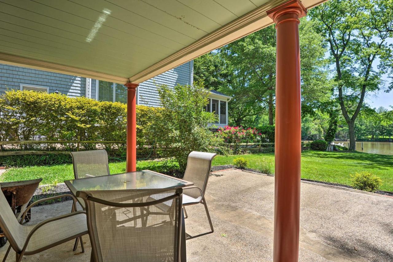 Waterfront Annapolis Home Fire Pit And Fishing Pier Dış mekan fotoğraf